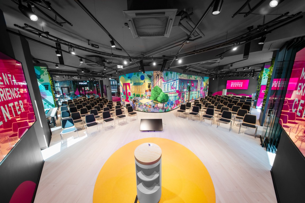 Fotografie prostoru Magenta Experience Center Brno
