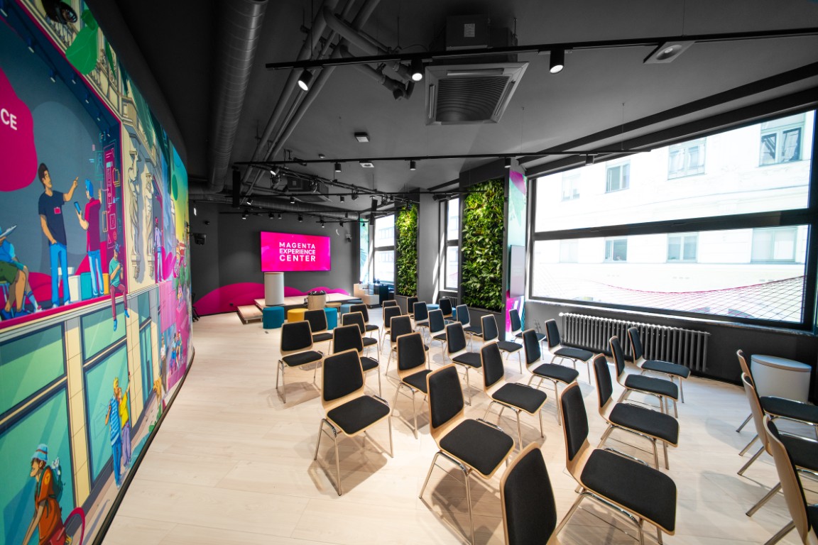 Fotografie prostoru Magenta Experience Center Brno