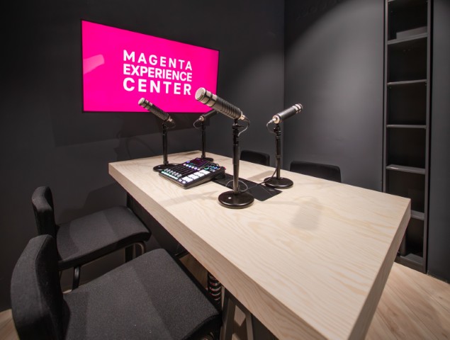 Fotografie podcastového studia v Brně